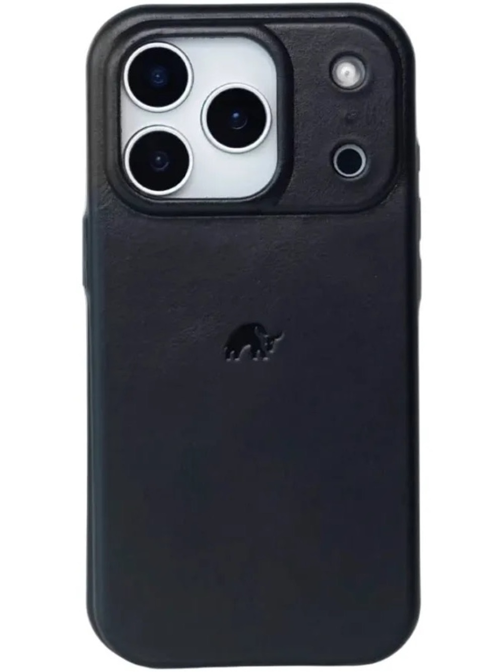 Black Leather Iphone 17 and 17 Pro Max IPhone Case Bullstrap